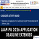 JAAP-PG 2026 Registration Extended Till March 29; Apply @jaappg.admissions.nic.in